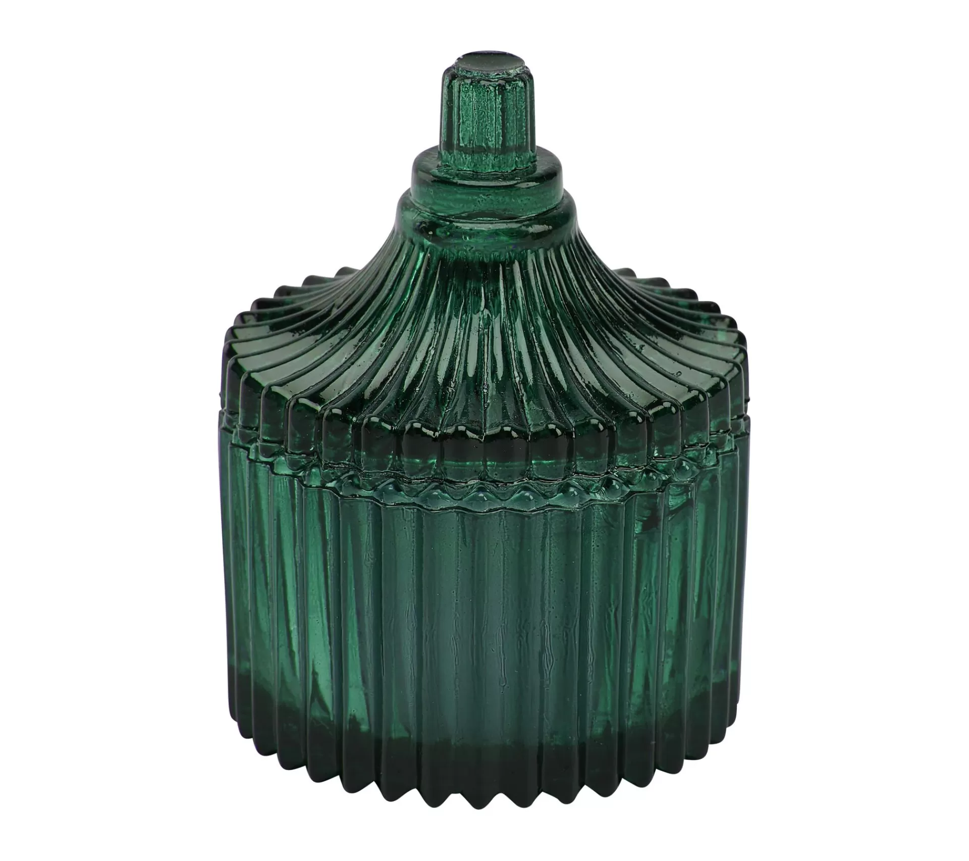Discount * Bougie Au Lys H. 10 Cm Uda Vert
