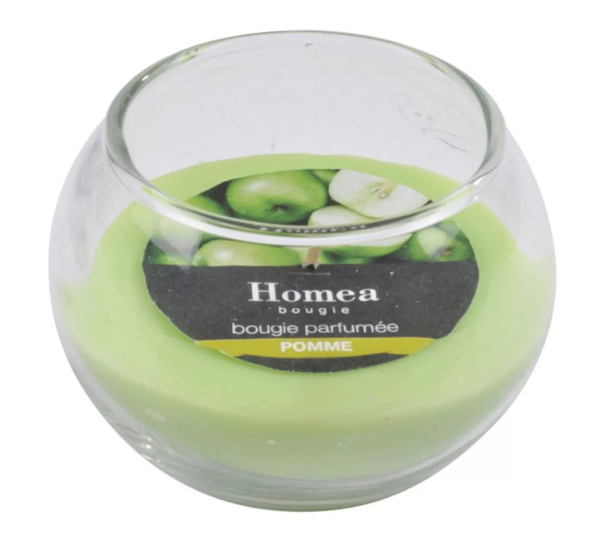 Online * Bougie Boule En Verre "Essentiel" 8Cm Pomme