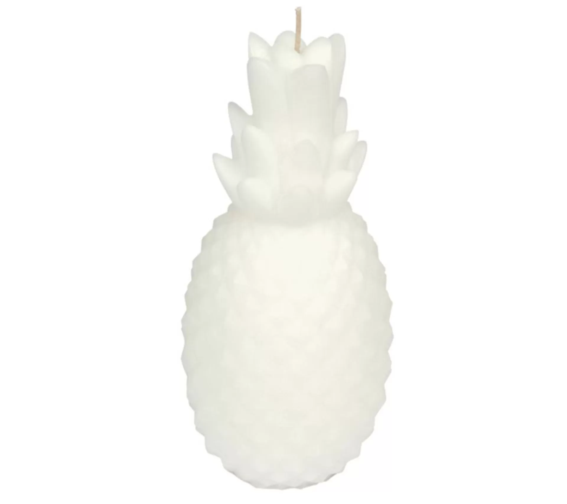 Flash Sale * Bougie Déco "Ananas Tropical" 12Cm Blanc