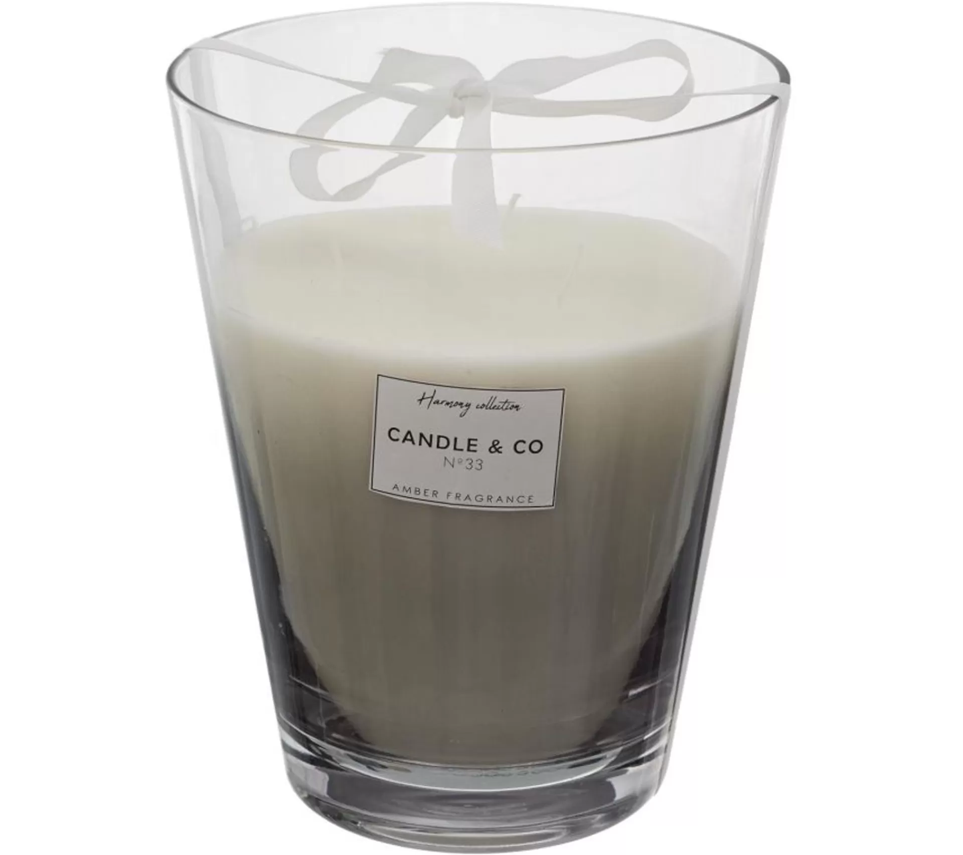 Flash Sale * Bougie Parfumee 3 Meches "Harmony" 23Cm Ambre