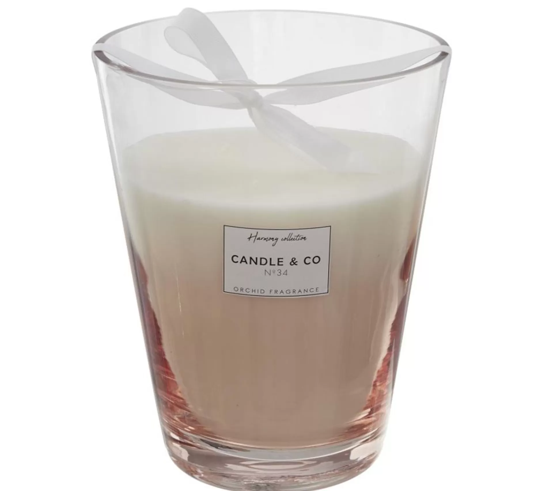 Fashion * Bougie Parfumee 3 Meches "Harmony" 23Cm Orchidee