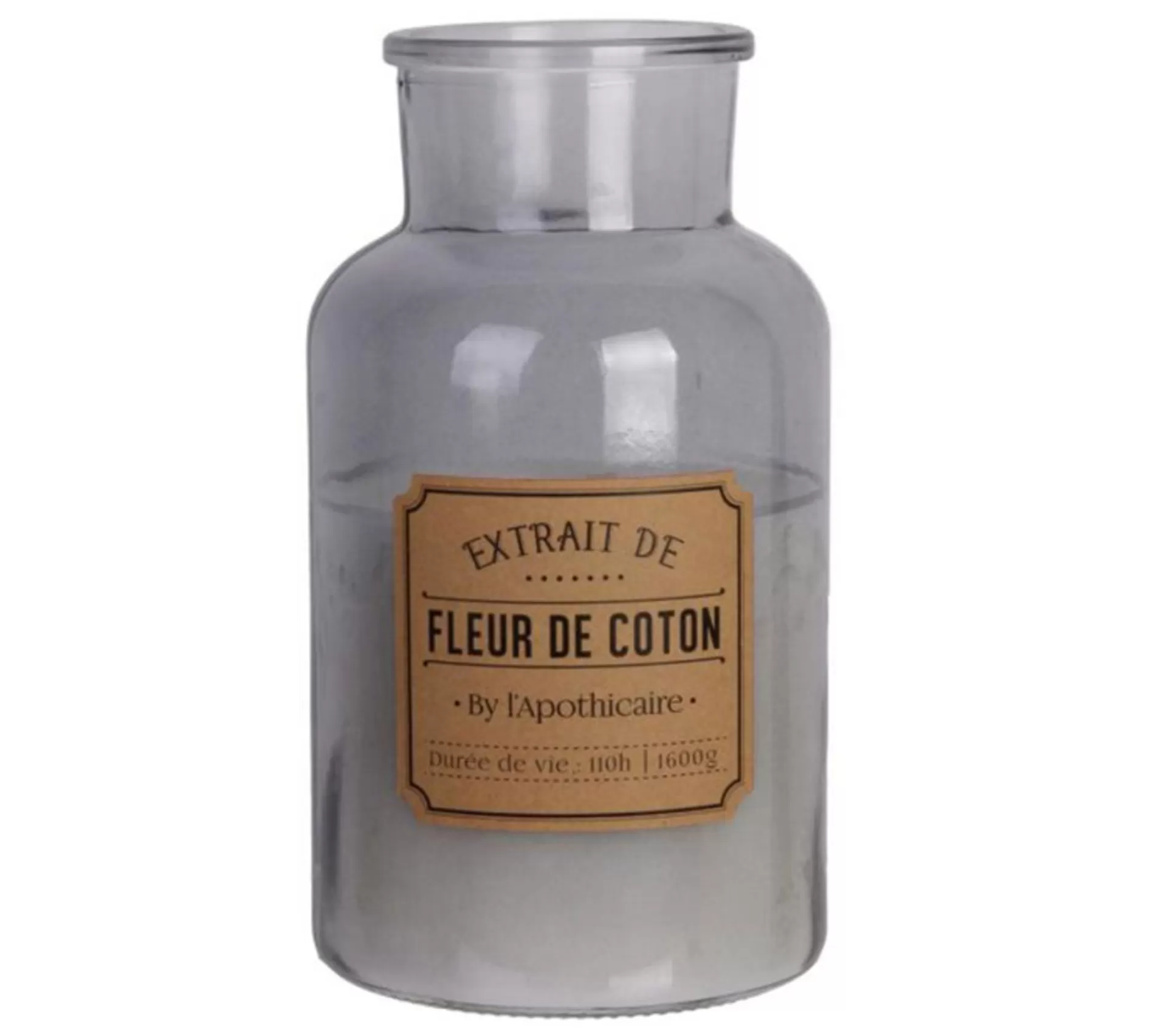Online * Bougie Parfumee "Apothicaire" 1600G Fleur De Coton