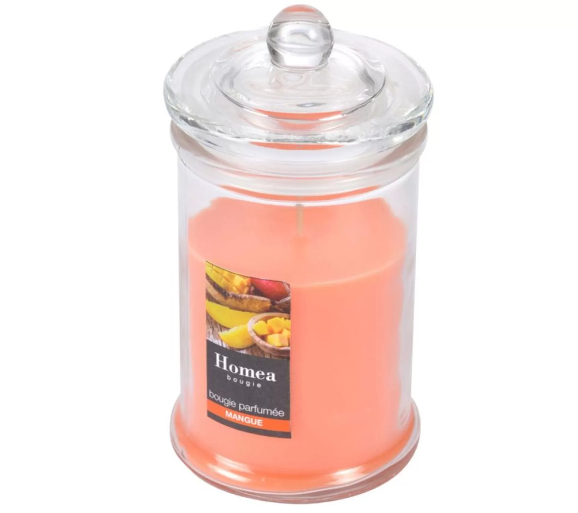 New * Bougie Parfumee Bocal "Essentiel" 15Cm Mangue