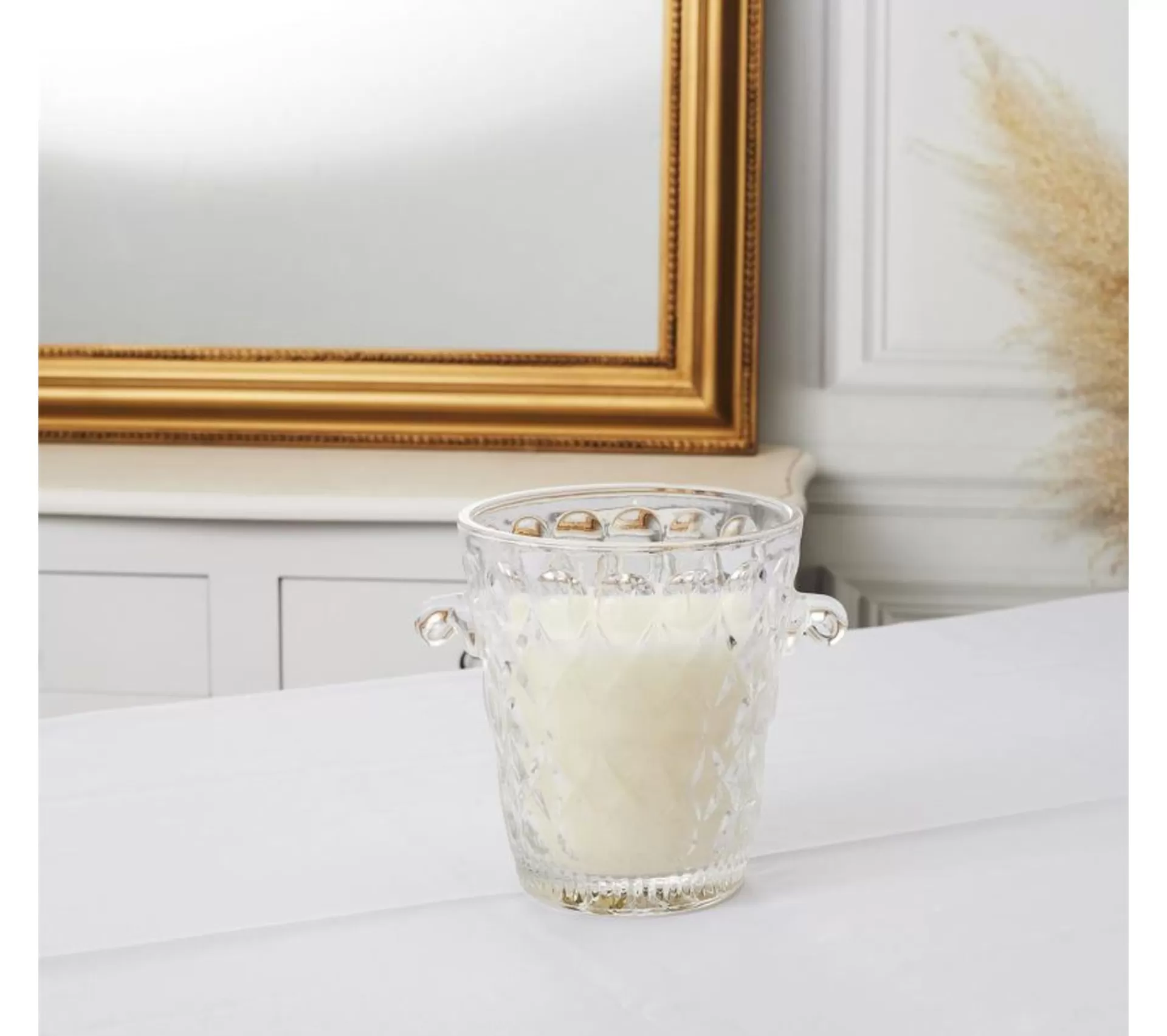 Clearance * Bougie Parfumee Déco "Cisele" 700G Figue