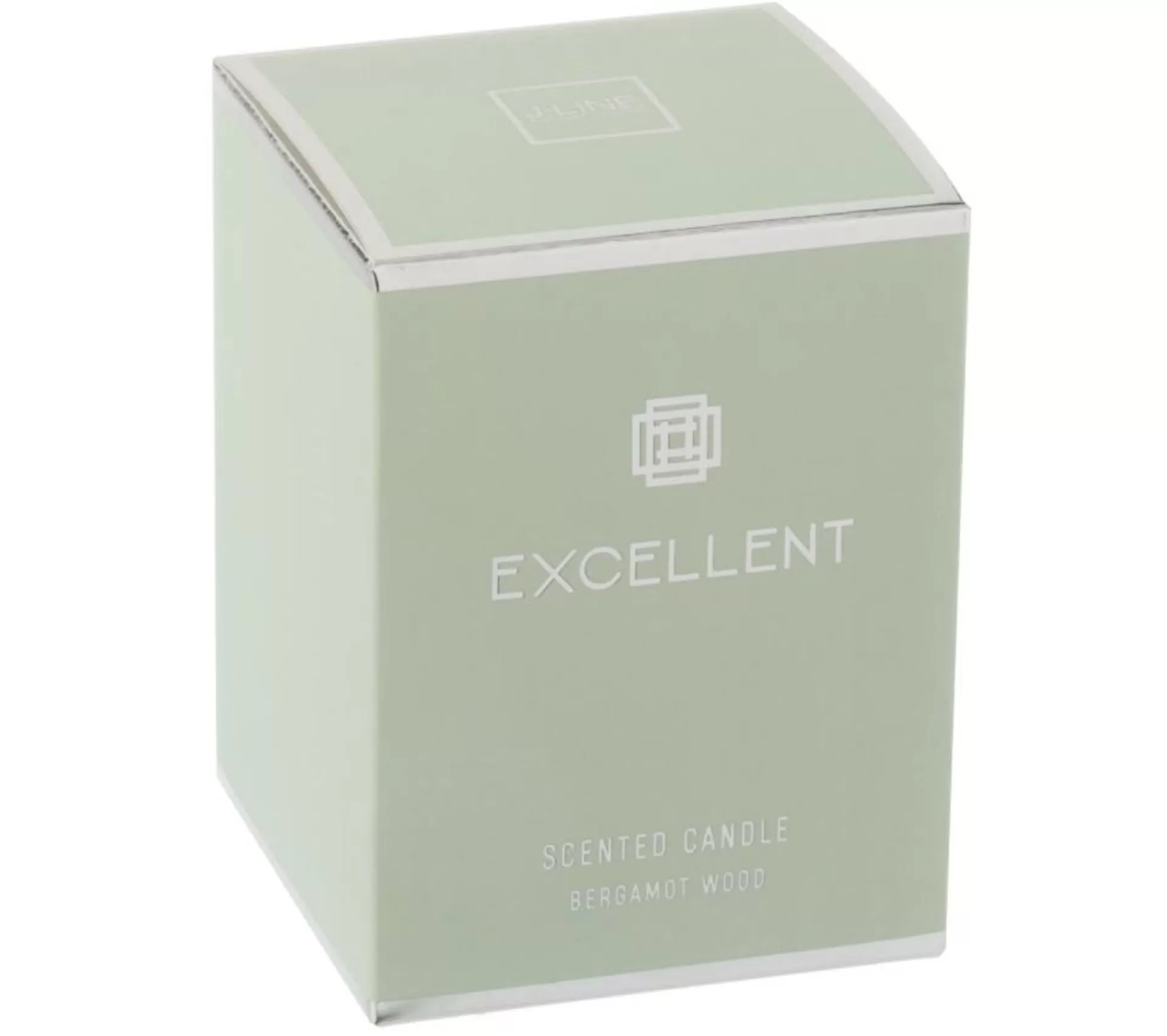 Flash Sale * Bougie Parfumee En Verre "Excellent" 12Cm Bergamot Wood Vert