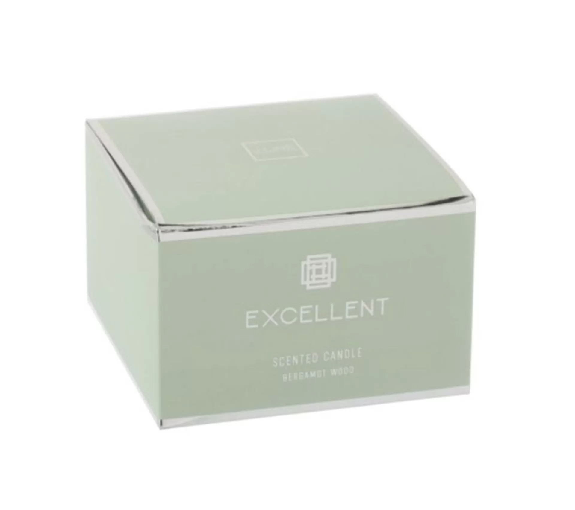 Fashion * Bougie Parfumee En Verre "Excellent" 13Cm Bergamot Wood Vert