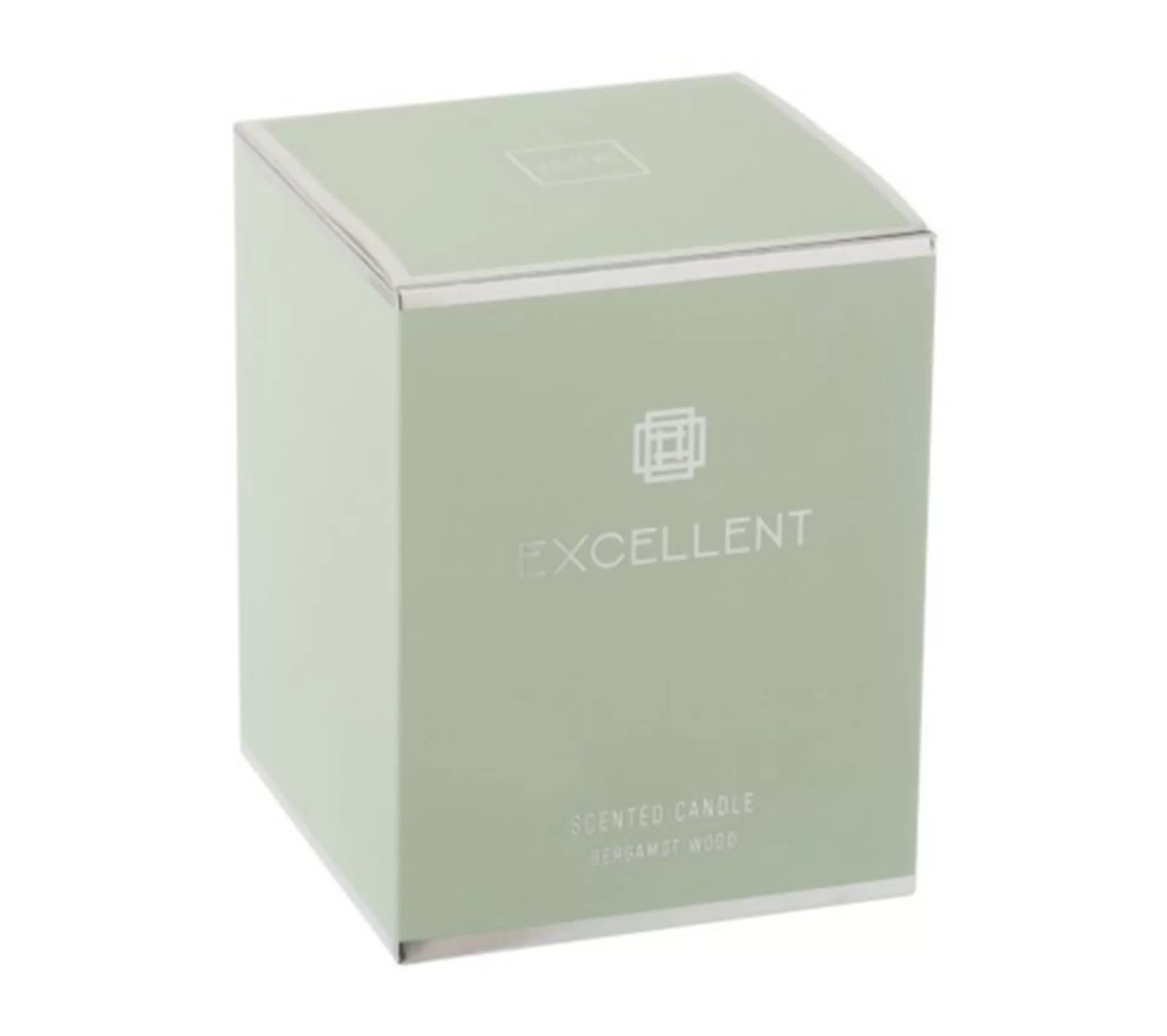 Clearance * Bougie Parfumee En Verre "Excellent" 14Cm Bergamot Wood Vert