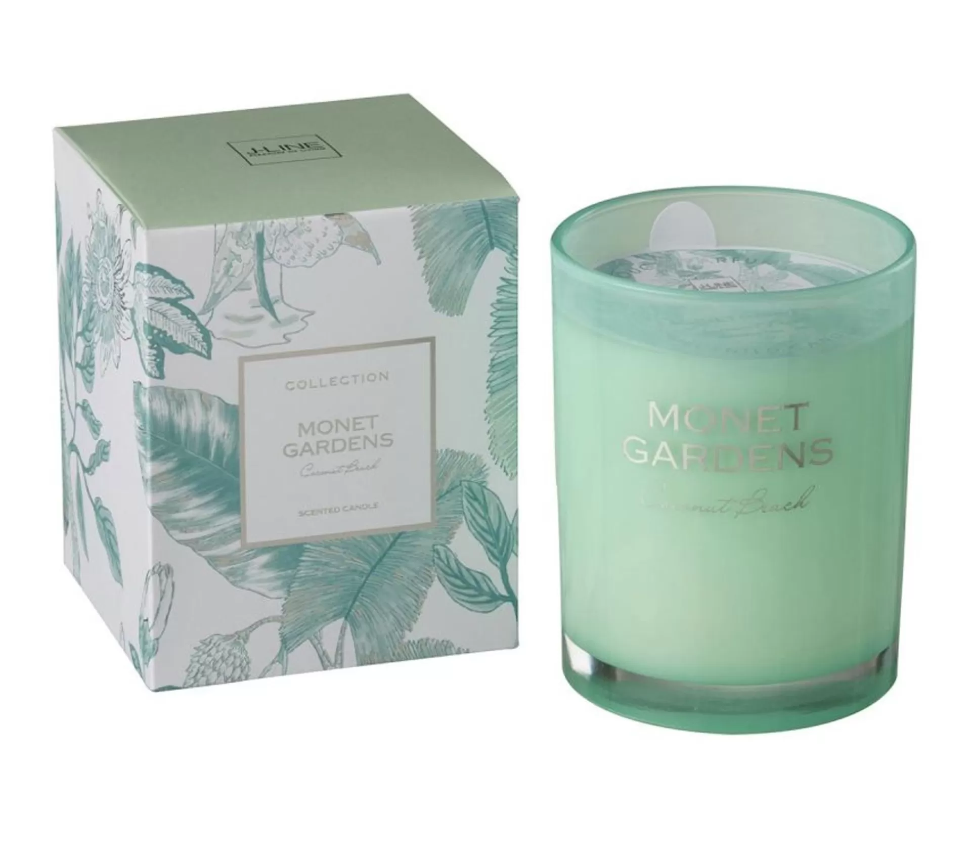 Fashion * Bougie Parfumee "Monet Gardens" 13Cm Bleu Azur