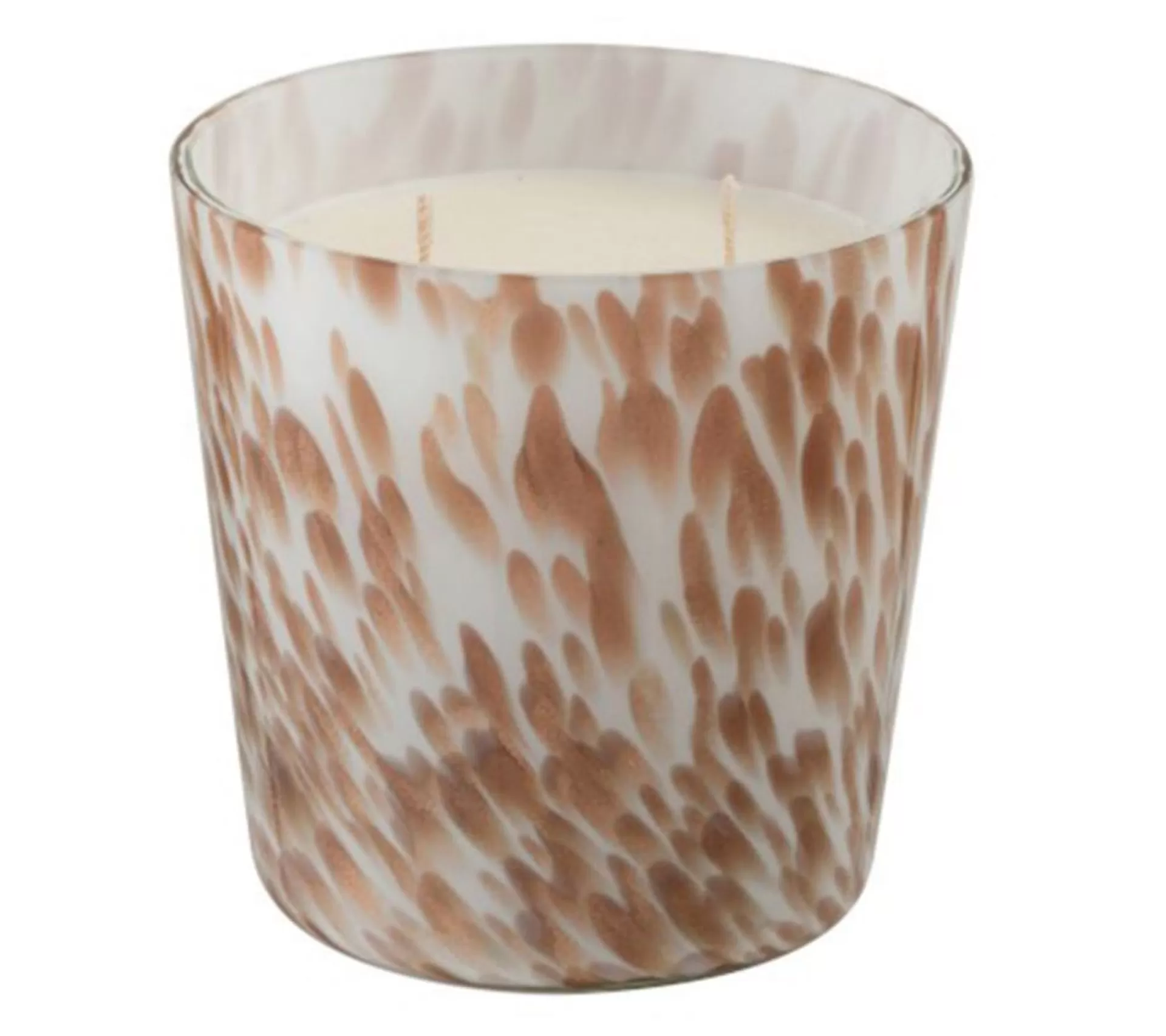 Flash Sale * Bougie Parfumee "Neon Night" 12Cm Blanc Et Or