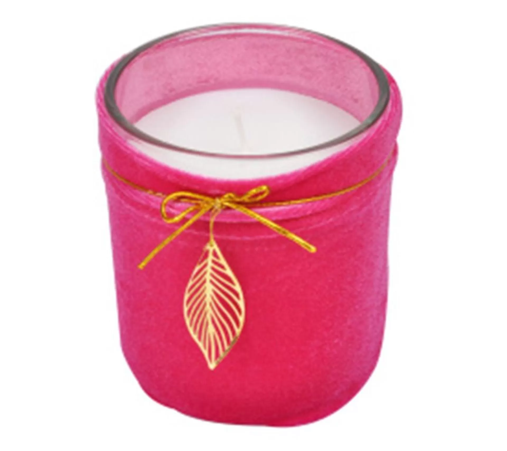 Flash Sale * Bougie Parfumee Velours "Pendentif" 8Cm Fuchsia