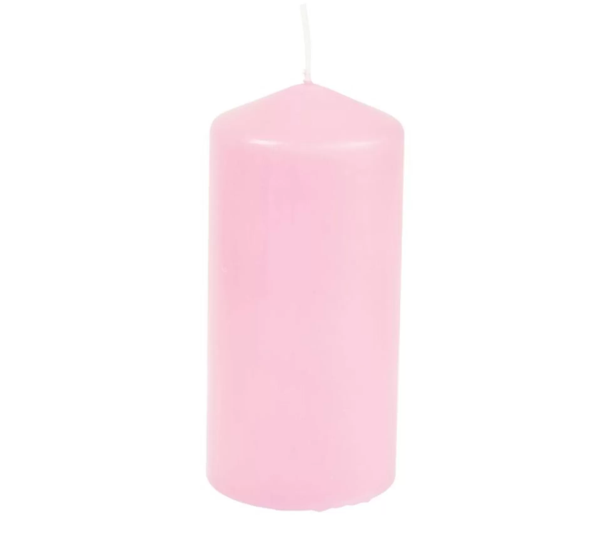 New * Bougie Pilier Design "Essentiel" 11Cm Rose