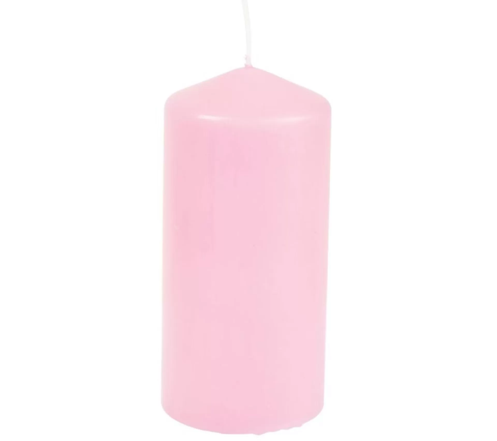 Fashion * Bougie Pilier Design "Essentiel" 15Cm Rose