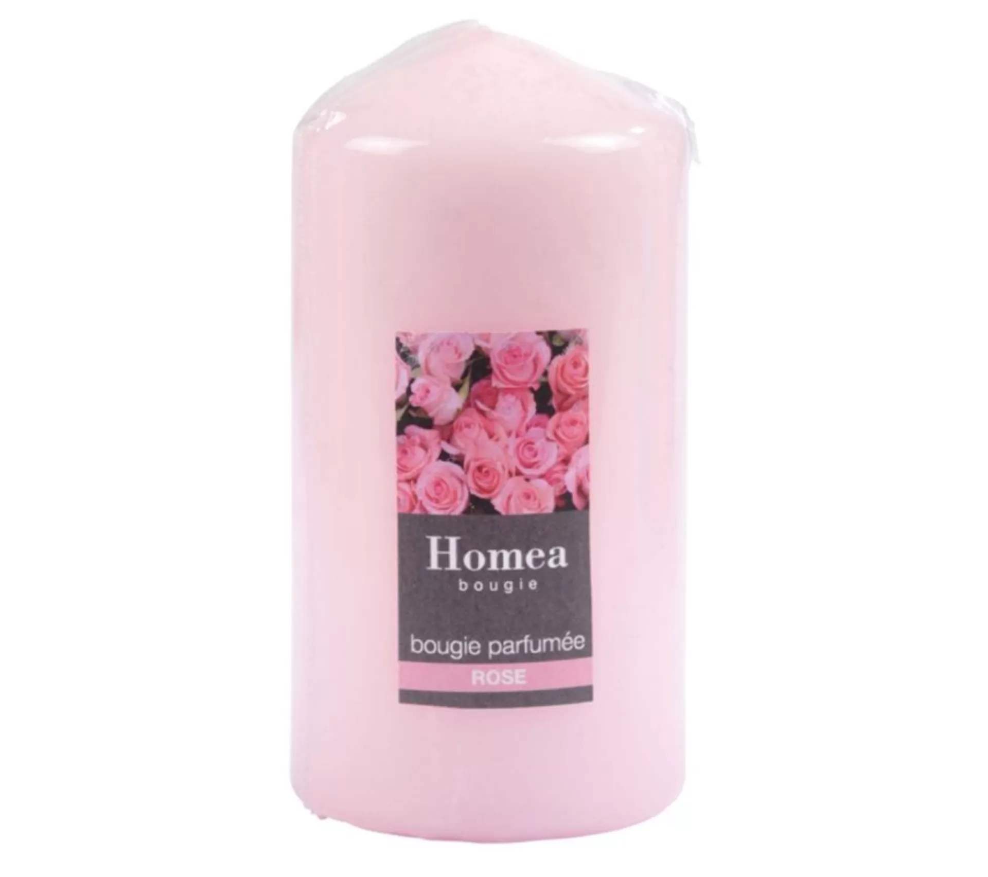 Fashion * Bougie Pilier Design "Essentiel" 15Cm Rose