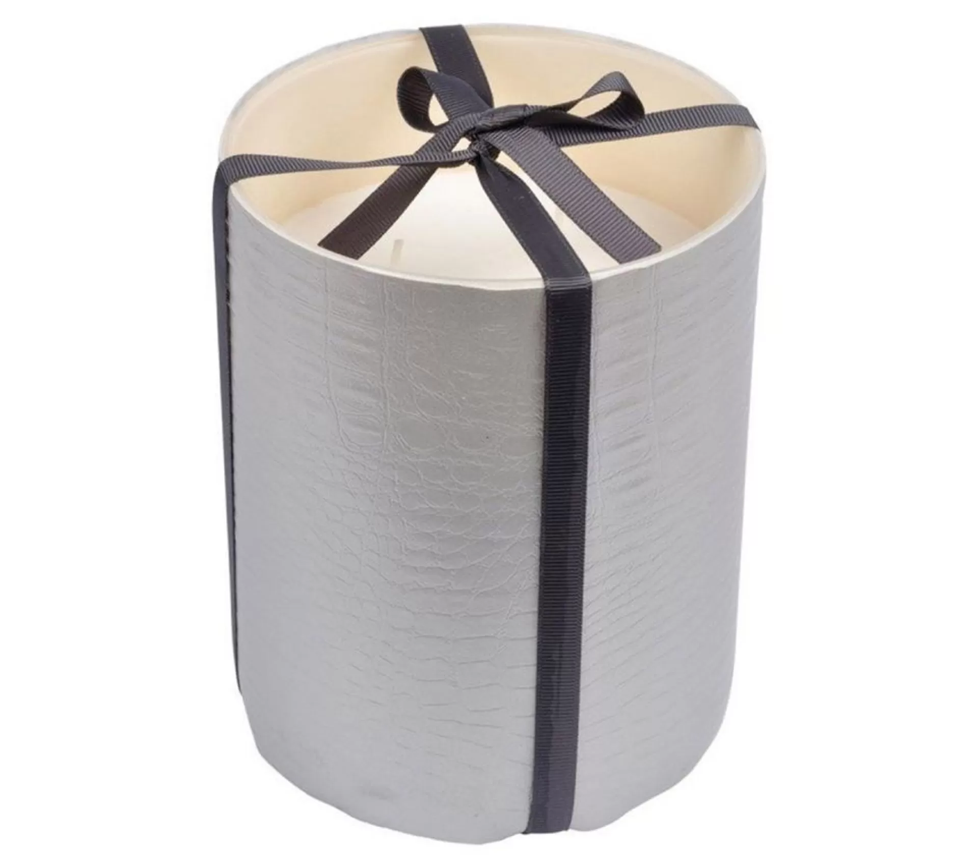 Hot * Bougie Verrine Déco Parfumee "Elegant" 15Cm Argent