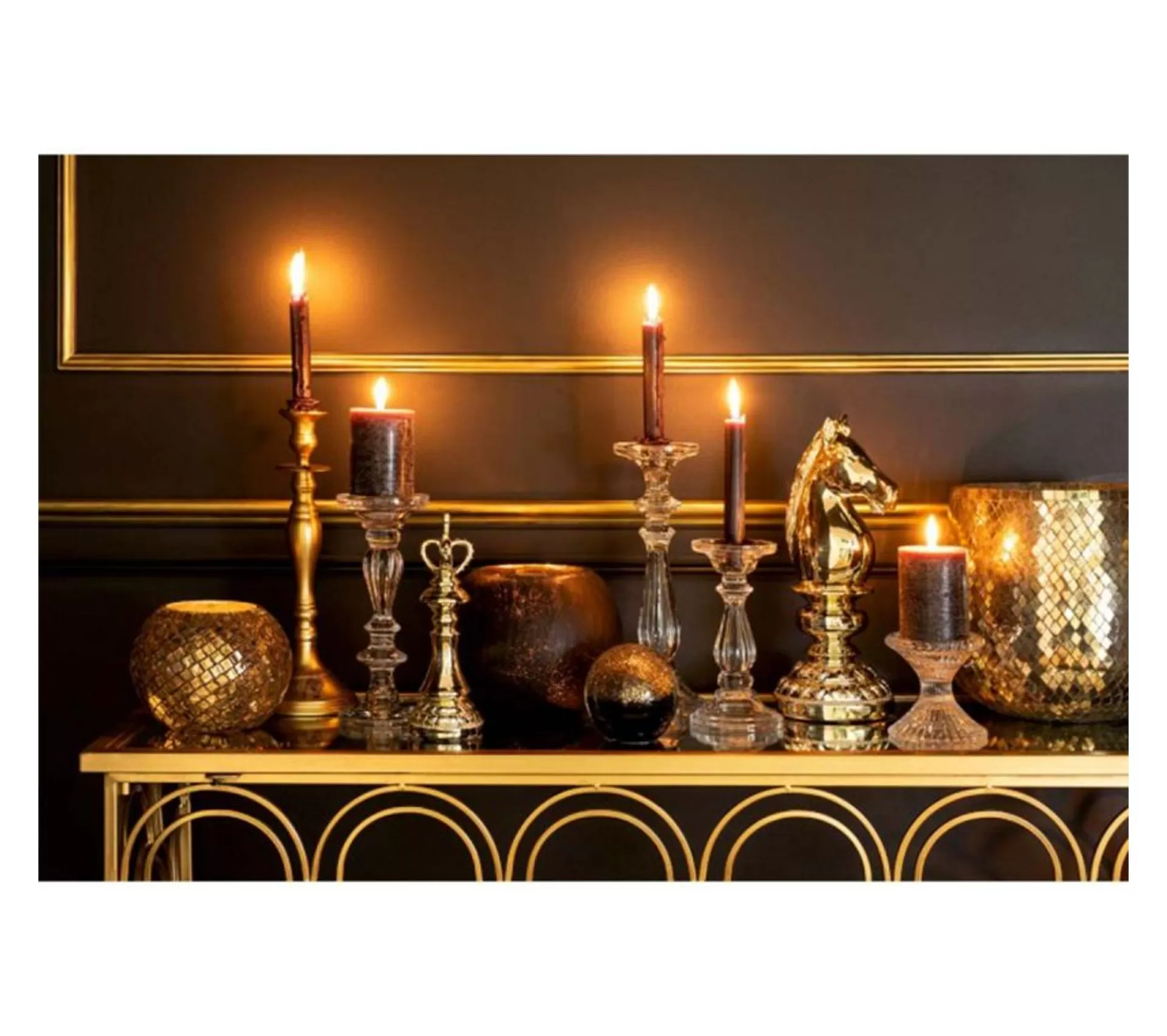 Discount * Chandelier Design "Classique Mat" 46Cm Or