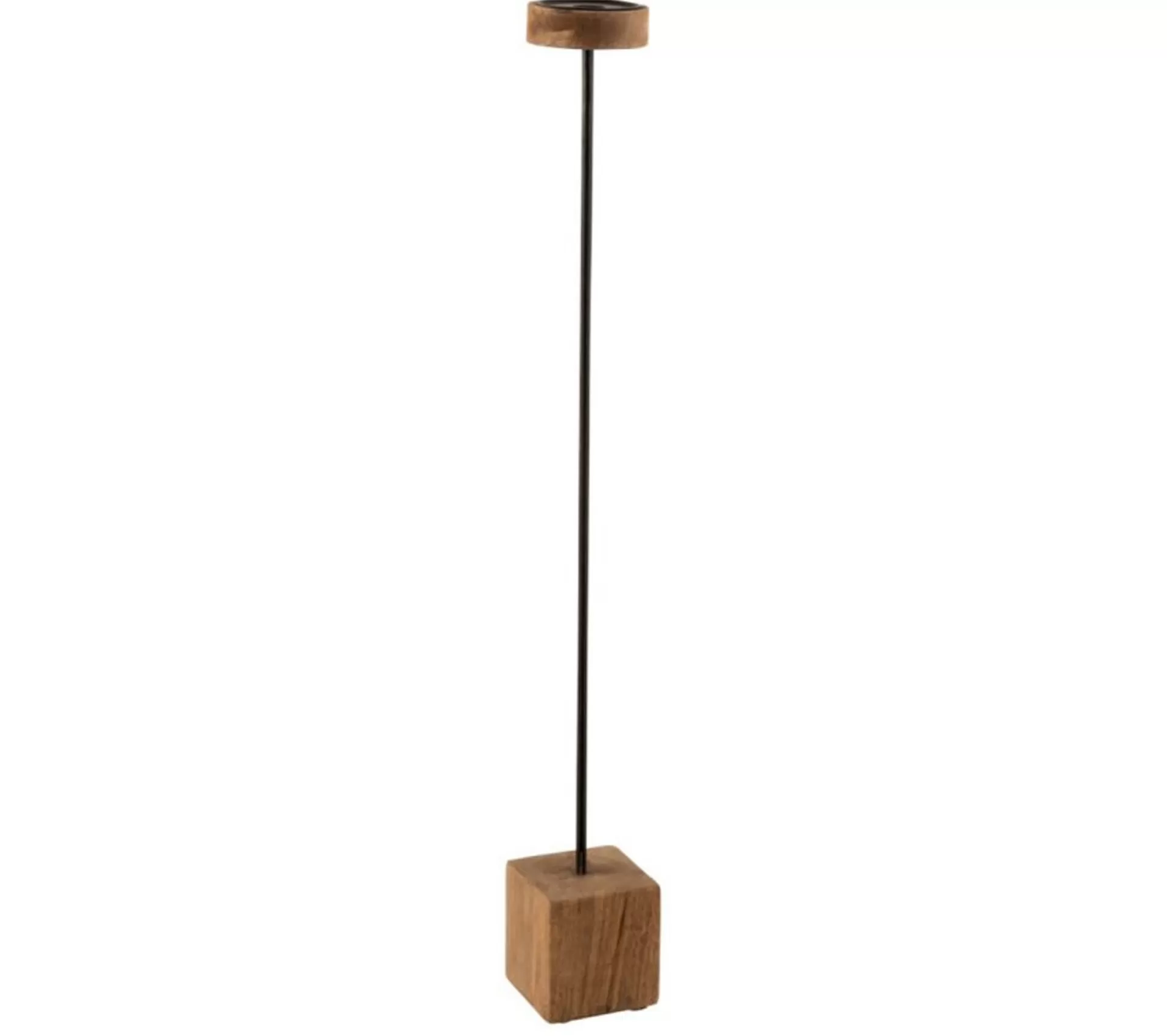 Fashion * Chandelier Sur Pied En Bois "Azete" 90Cm Naturel