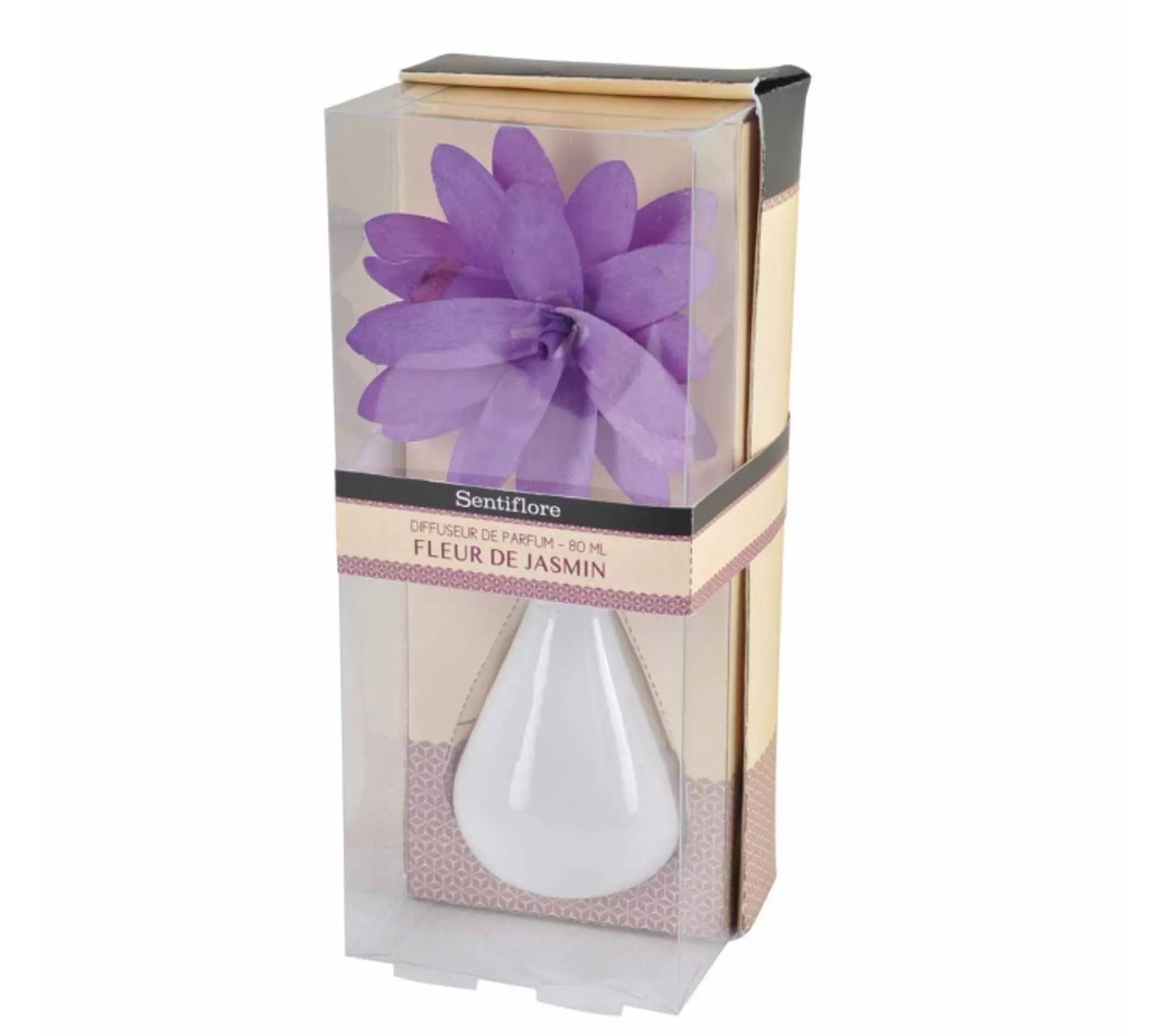 Fashion * Diffuseur De Parfum "Tige Fleur" 80Ml Jasmin Muguet