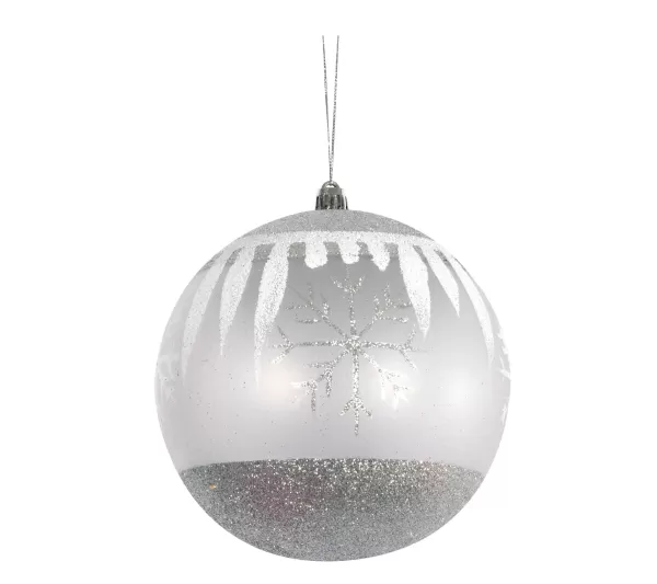 DOUCEUR D'INTERIEUR Guirlande Et Boule De Sapin^Douceur D'Interieur Boule De Noël Effet Neige Et Flocon