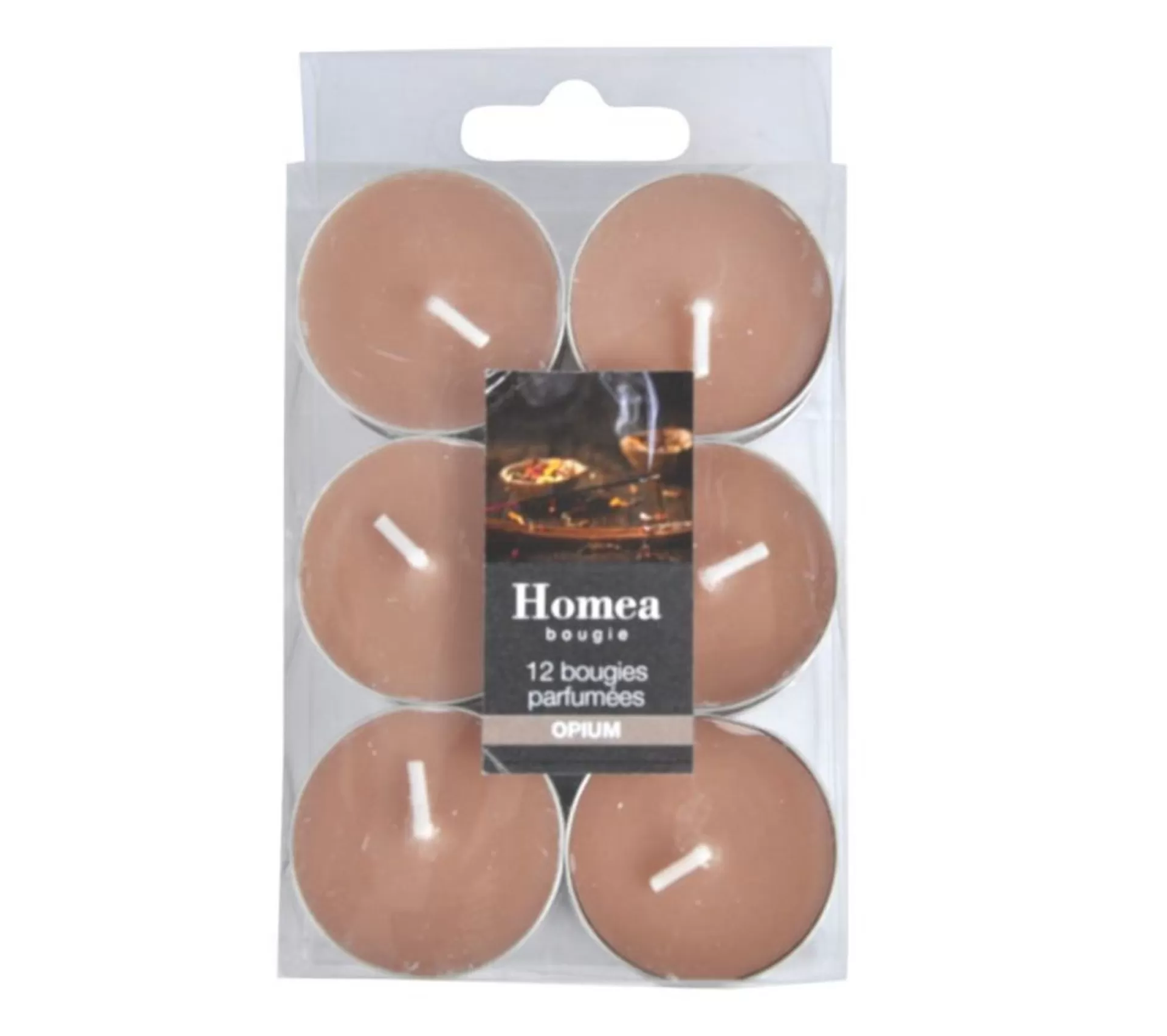 Online * Lot De 12 Bougies Chauffe-Plat "Essentiel" 3,5Cm Opium