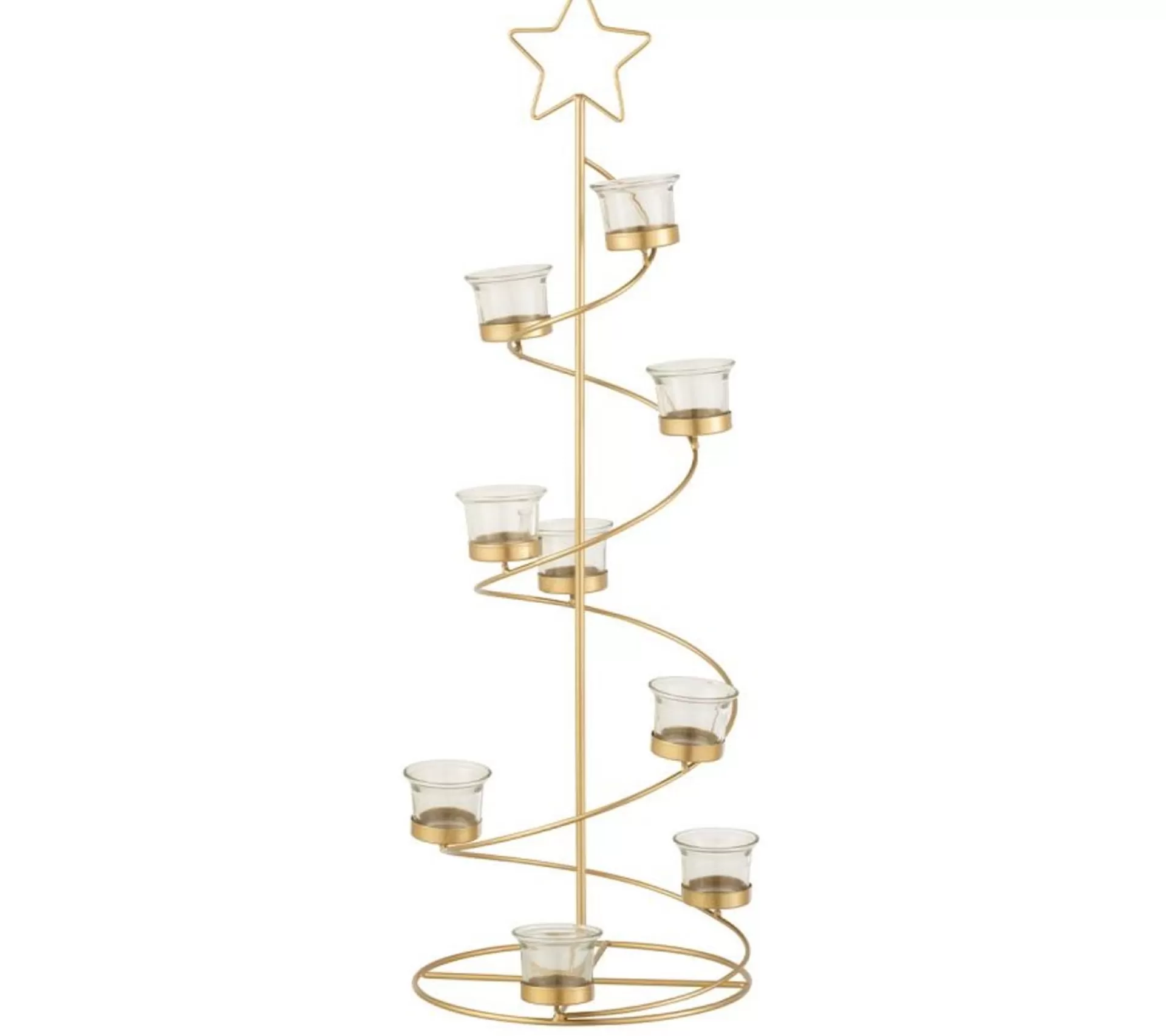 Discount * Photophore Design "Arbre Spirale" 70Cm Or