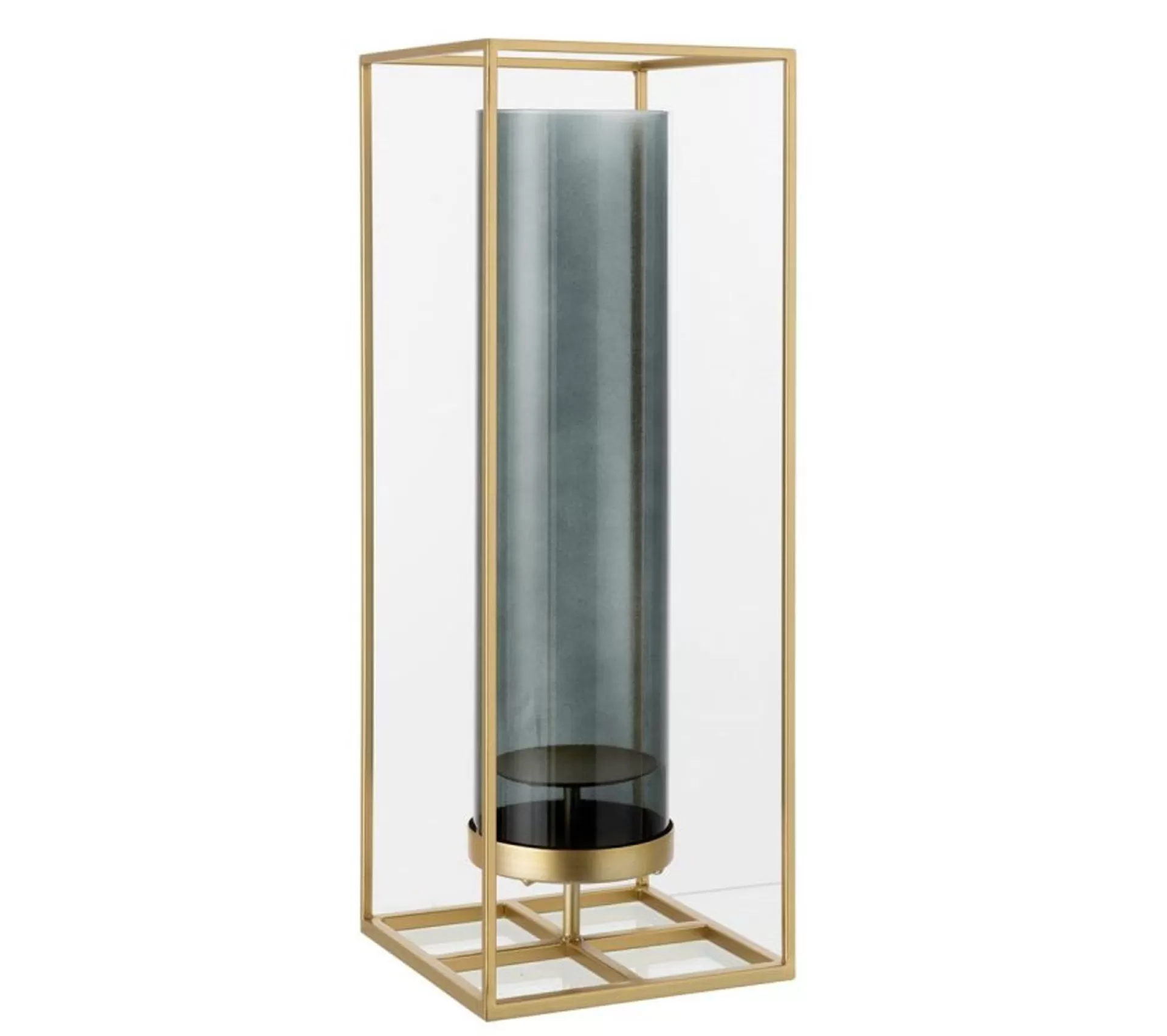 Clearance * Photophore Design En Metal "Sparkle" 55Cm Or
