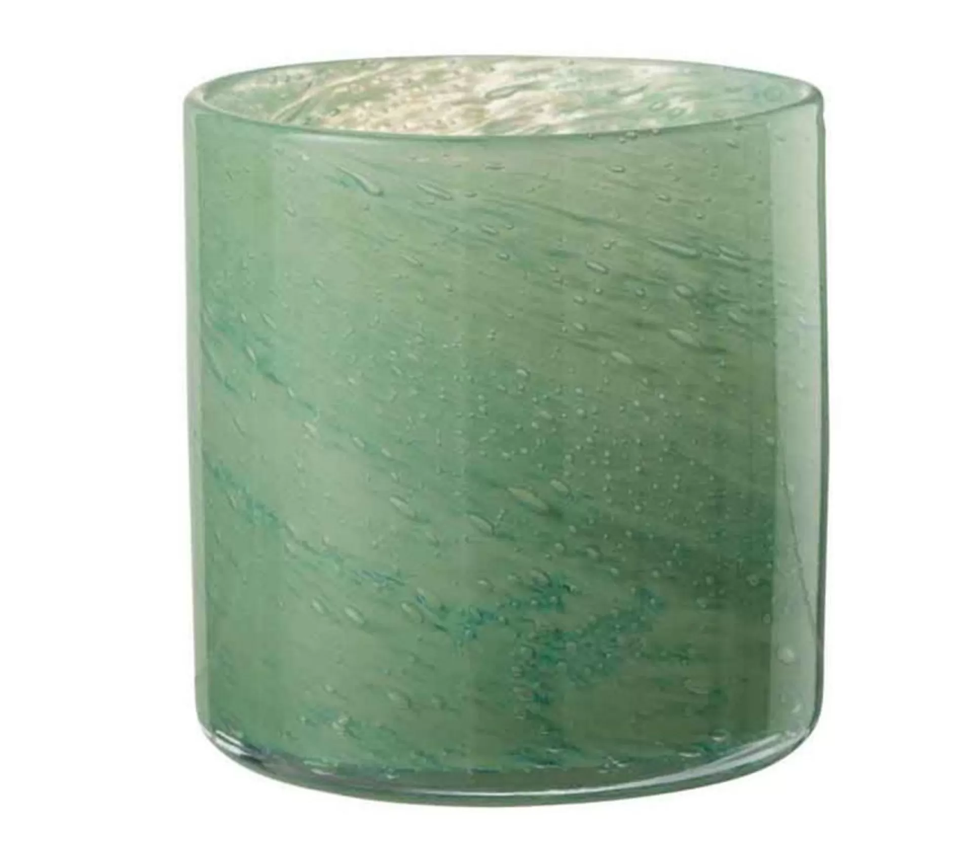 Hot * Photophore Design En Verre "Jade" 12Cm Vert