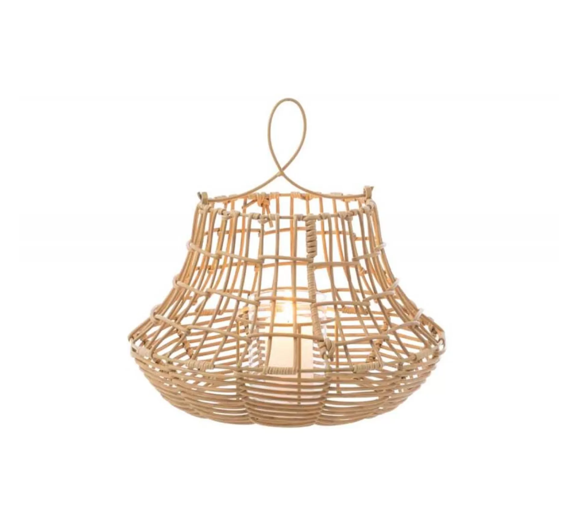 Flash Sale * Photophore Design "Suspendu" 32Cm Naturel