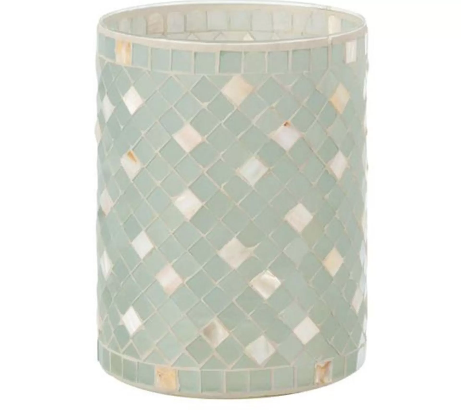 Hot * Photophore En Verre Design "Miosai" 20Cm Gris