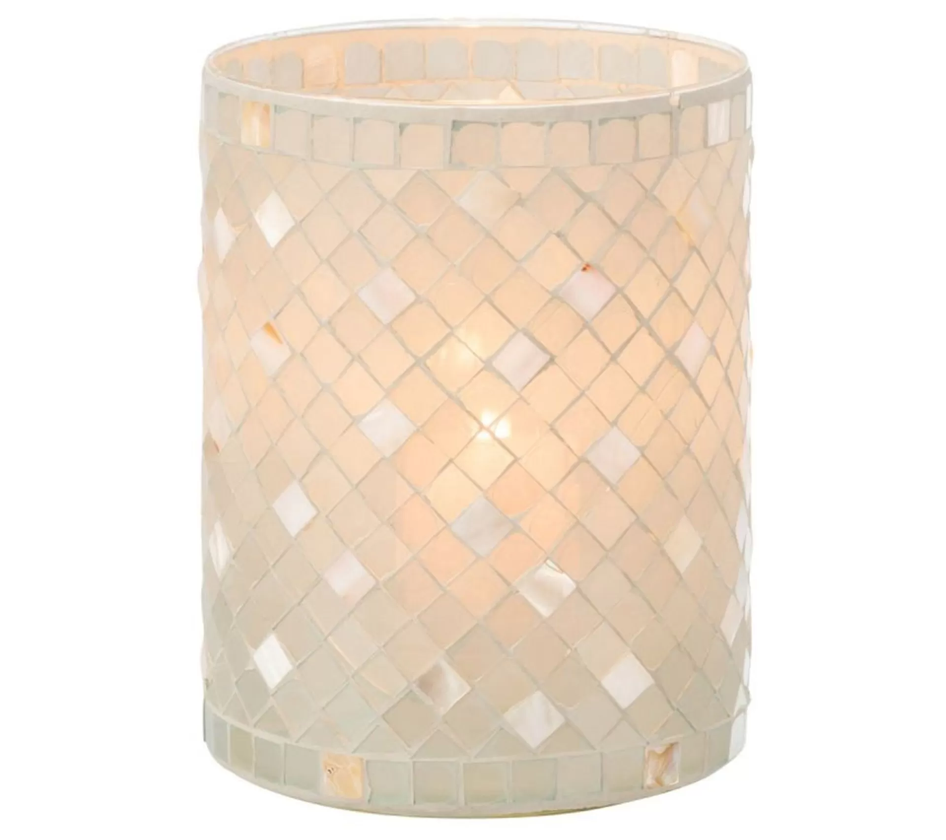 Hot * Photophore En Verre Design "Miosai" 20Cm Gris