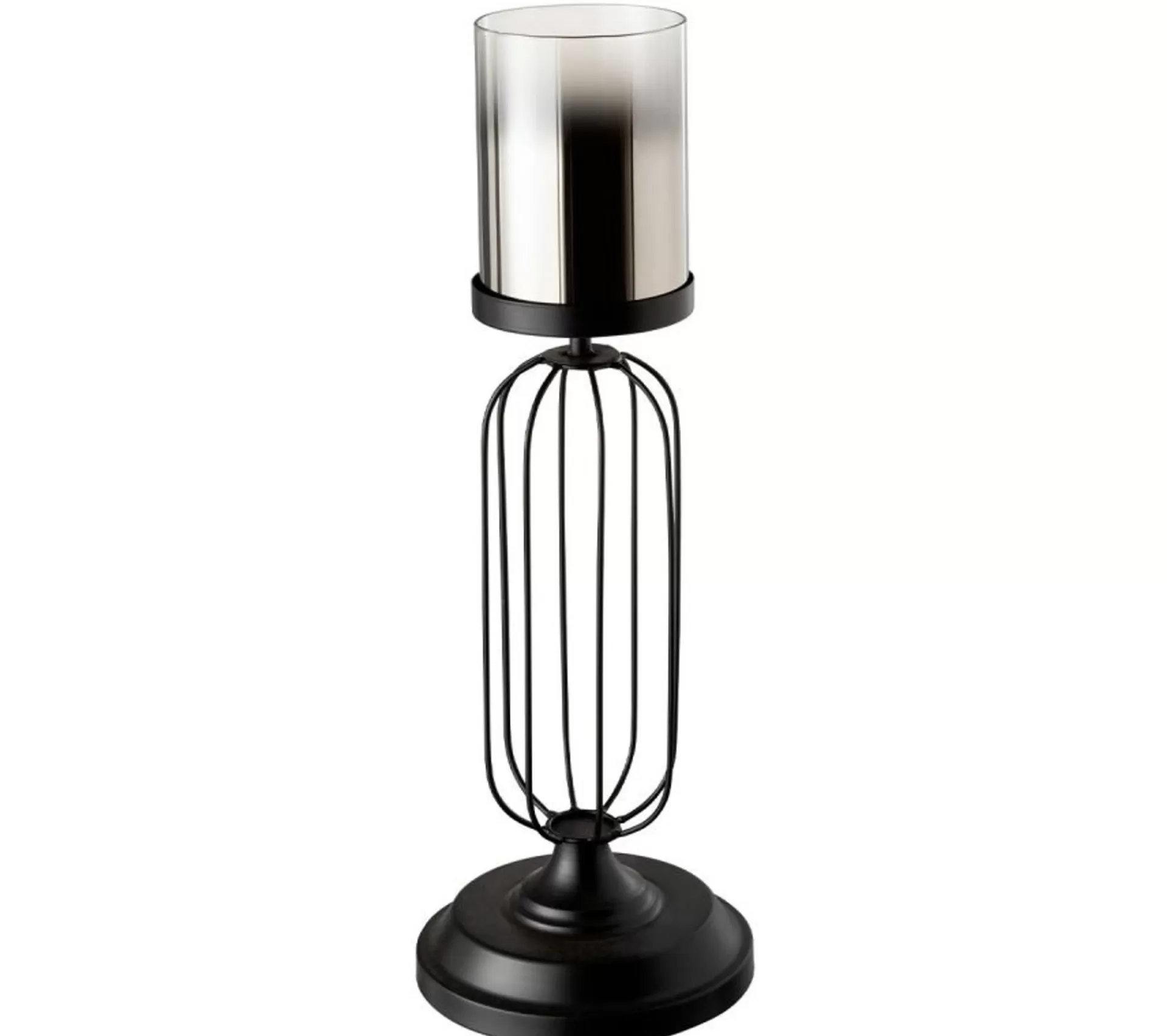 Fashion * Photophore Lanterne Sur Pied "Broda" 50Cm Noir