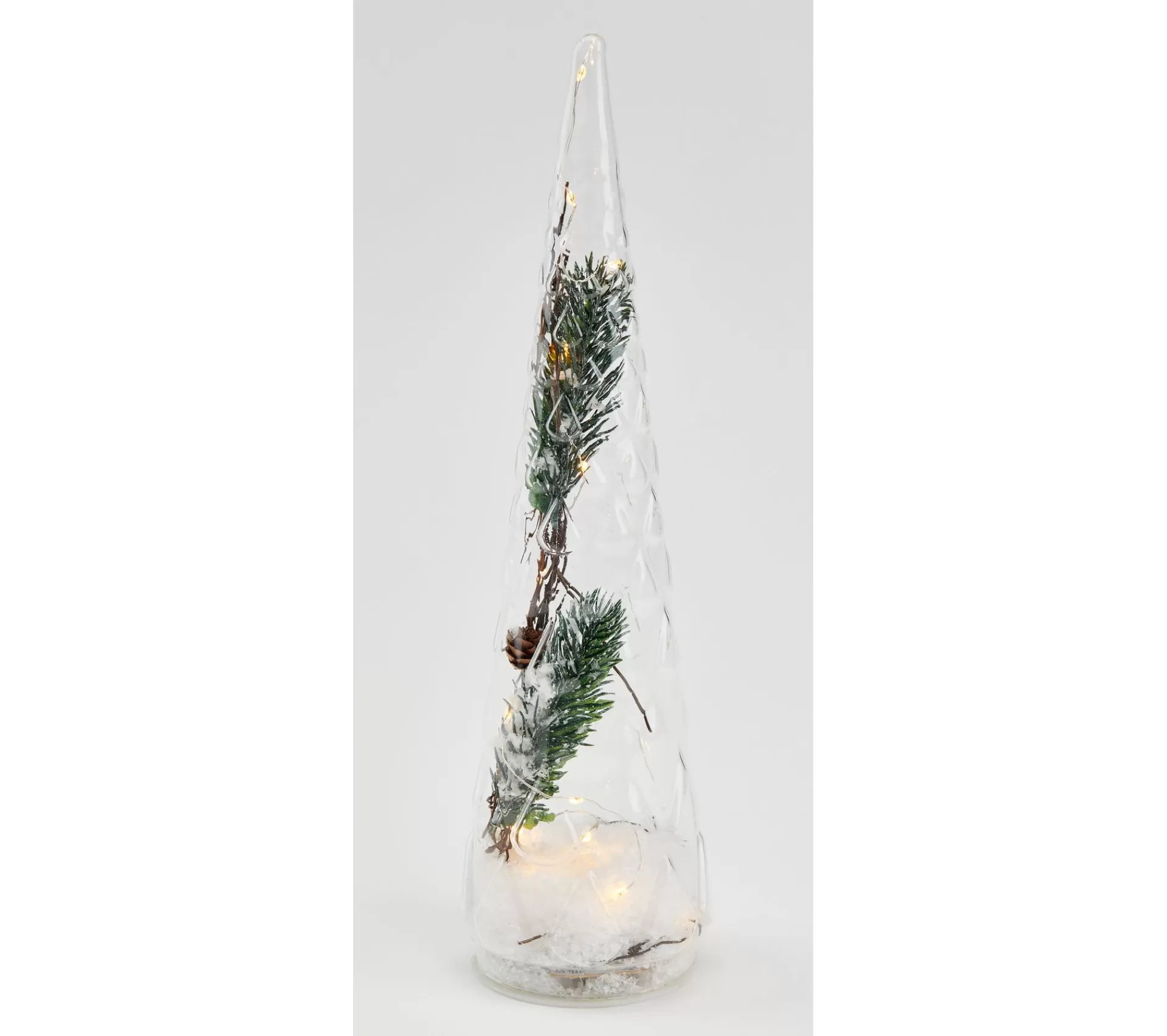 Flash Sale * Sapin Déco A Poser Led H. 35Cm Transparent
