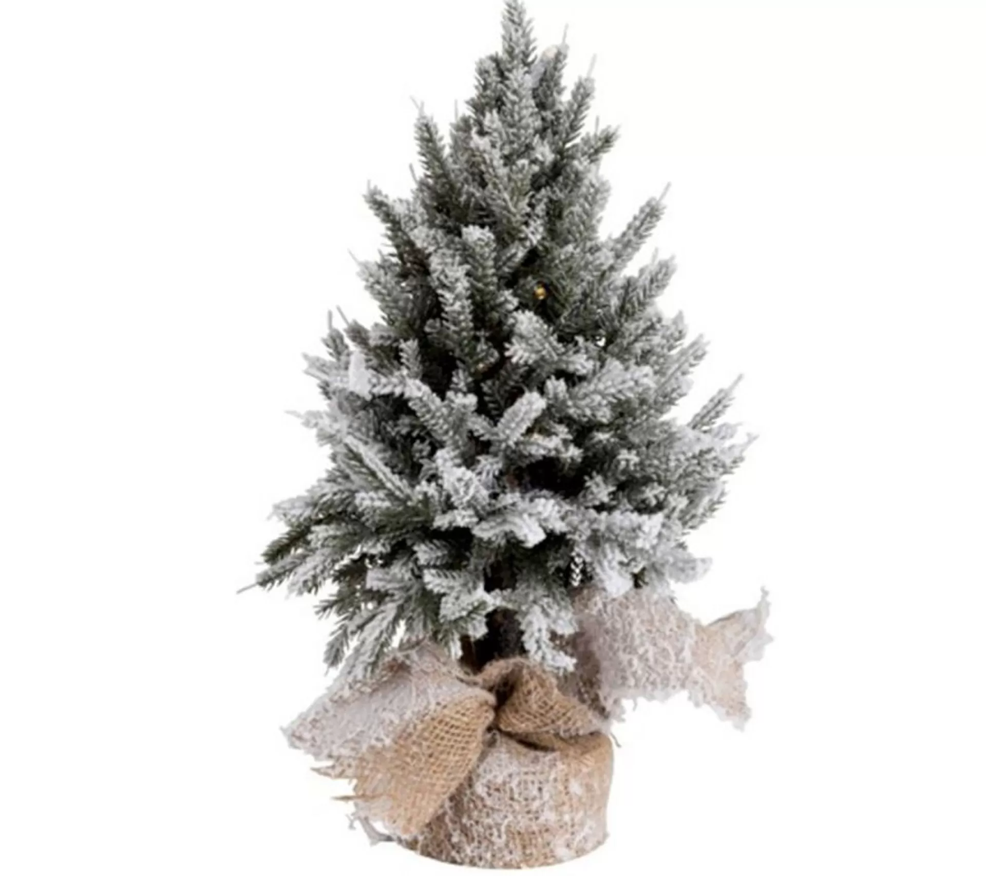 Discount * Sapin De Noël A Led "Pot Jute" 45Cm Vert