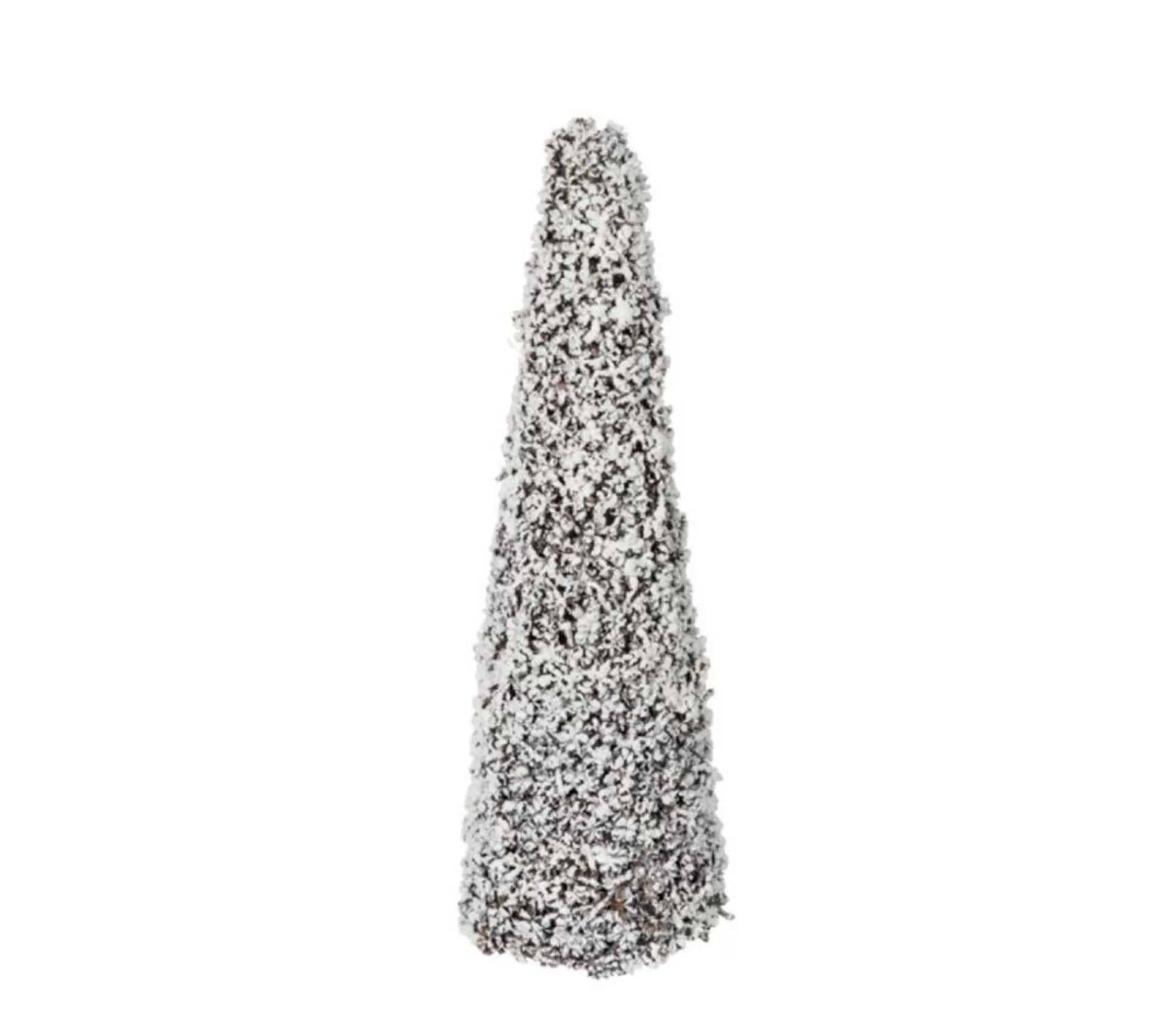 Discount * Statue Déco "Sapin Enneige" 46Cm Marron