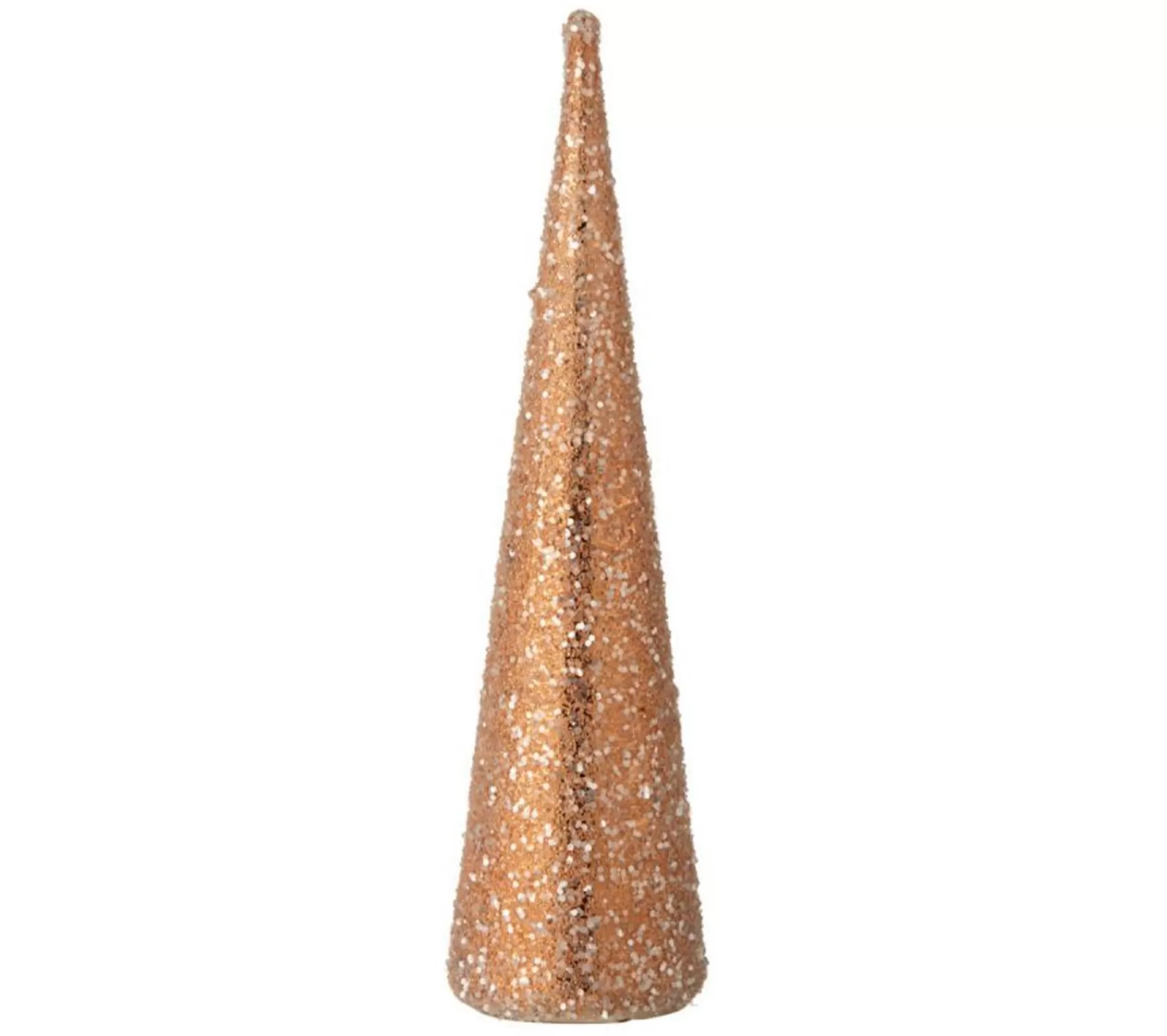 Hot * Statuette Déco "Cone Perles" 35Cm Rose Saumon