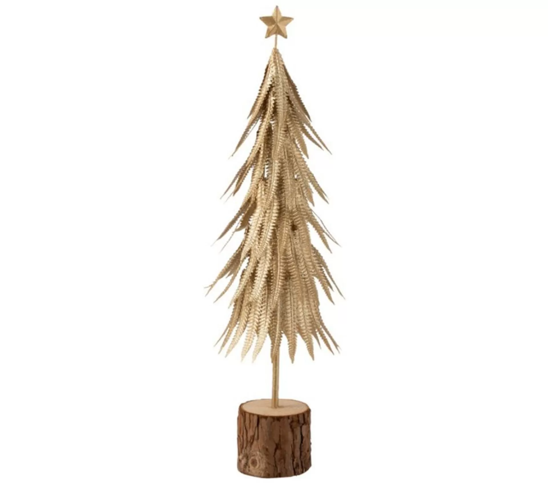 Fashion * Statuette Déco "Sapin De Noël Paillettes" 57Cm Or