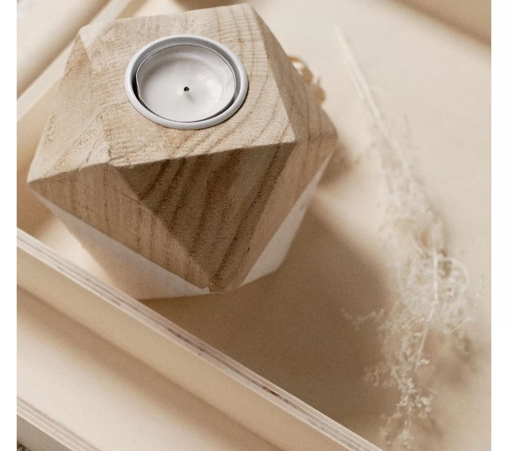 Discount TODAY Bougeoir Simplicity En Bois - Blanc - Tu